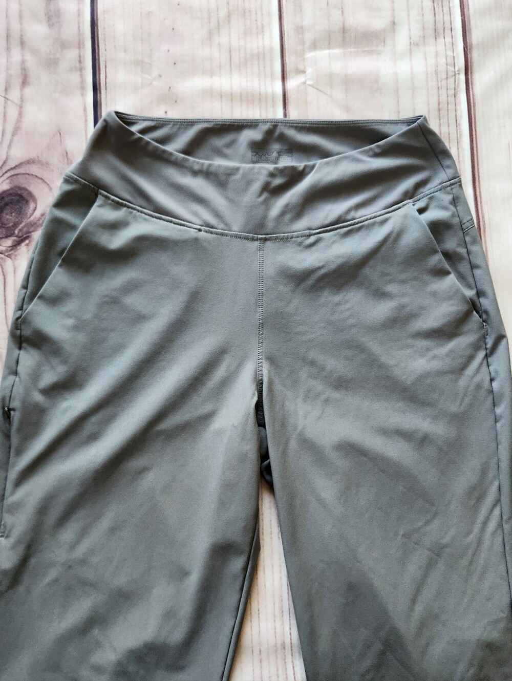 Patagonia "Happy Hike Studio Pant" Jogger Grey #21218 | Women's Size M - Picture 4 of 12